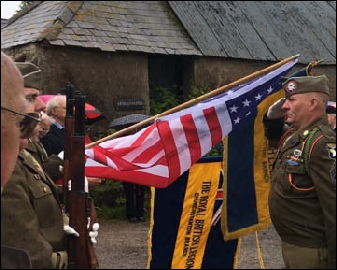 Living History Members, Volunteers & the British Legion, Honouring those that served at Upottery
